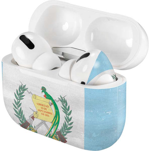 Guatemala Flag Distressed AirPods Skins