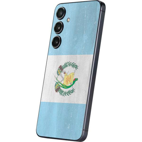 Guatemala Flag Distressed Galaxy A16 5G Skin