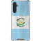 Guatemala Flag Distressed Galaxy A17 Clear Case