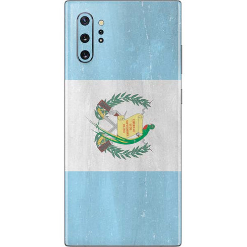 Guatemala Flag Distressed Galaxy Note 10 Plus Skin