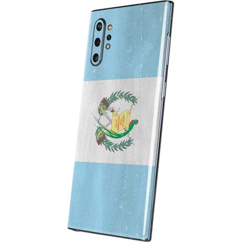 Guatemala Flag Distressed Galaxy Note 10 Plus Skin