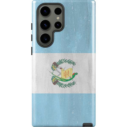 Guatemala Flag Distressed Galaxy S23 Ultra Pro Case