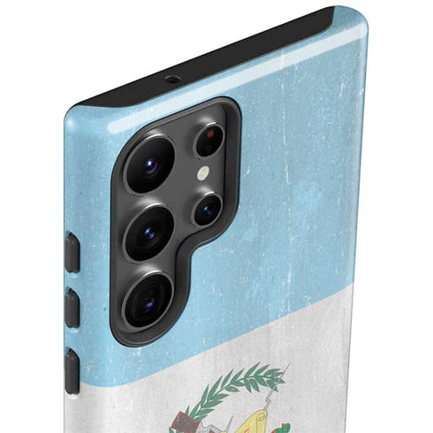 Guatemala Flag Distressed Galaxy S23 Ultra Pro Case