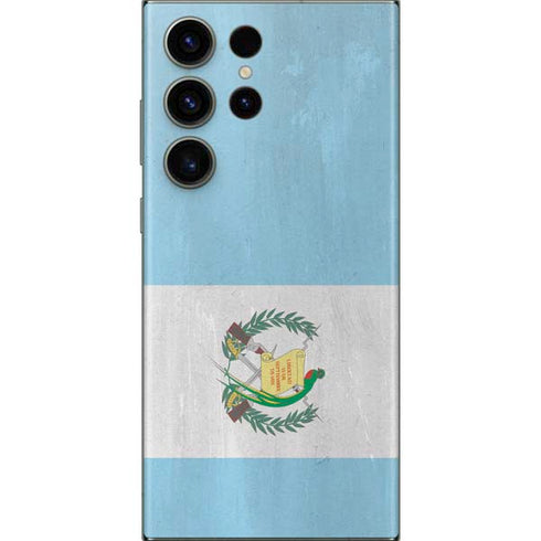 Guatemala Flag Distressed Galaxy Skins