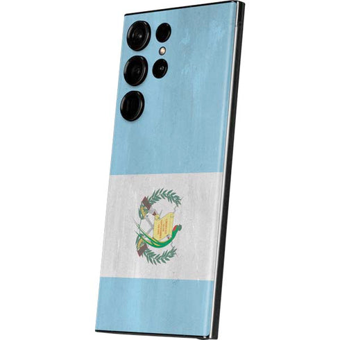 Guatemala Flag Distressed Galaxy Skins