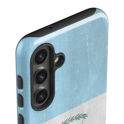 Guatemala Flag Distressed Galaxy S25 Impact Case