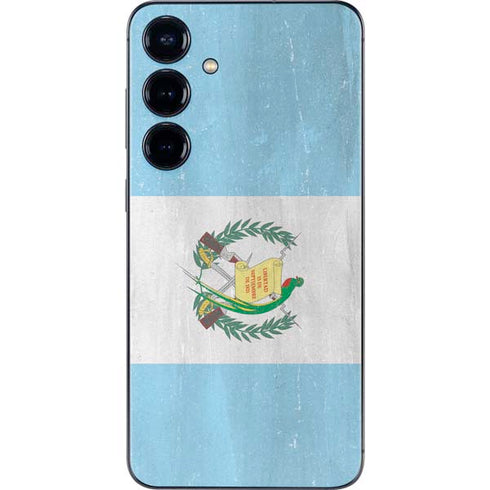 Guatemala Flag Distressed Galaxy S24 Plus Skin