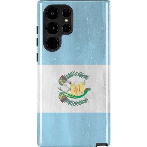 Guatemala Flag Distressed Galaxy Cases