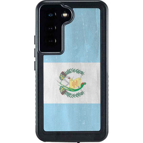 Guatemala Flag Distressed Galaxy S24 Waterproof Case