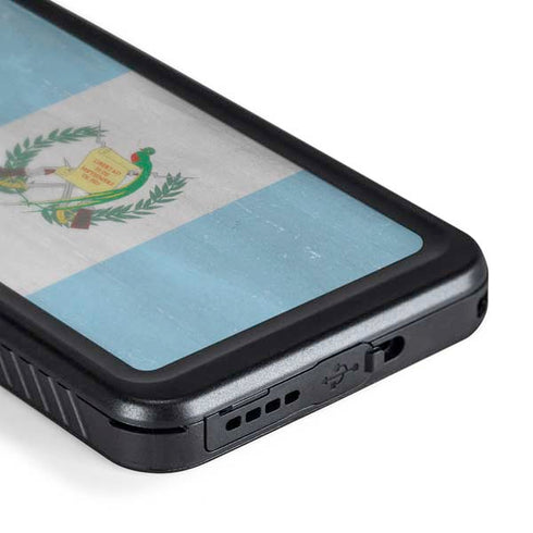 Guatemala Flag Distressed Galaxy S24 Waterproof Case