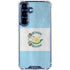 Guatemala Flag Distressed Galaxy S25 FE Clear Case