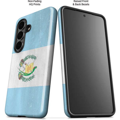 Guatemala Flag Distressed Galaxy S26 Plus Impact Case