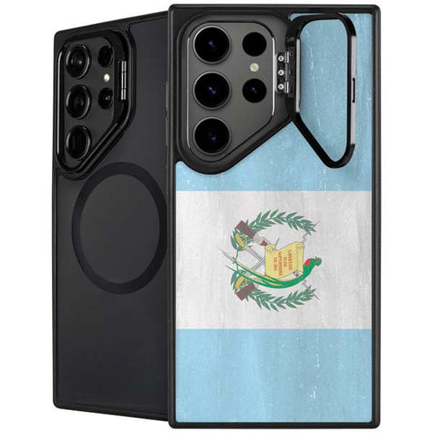 Guatemala Flag Distressed Galaxy S26 Ultra Kickstand Case