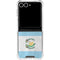 Guatemala Flag Distressed Galaxy Z Flip7 Clear Case
