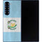 Guatemala Flag Distressed Galaxy Z Fold6 Skin