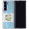 Guatemala Flag Distressed Galaxy Z Fold7 Clear Case