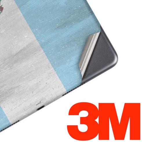 Guatemala Flag Distressed iPad Skins