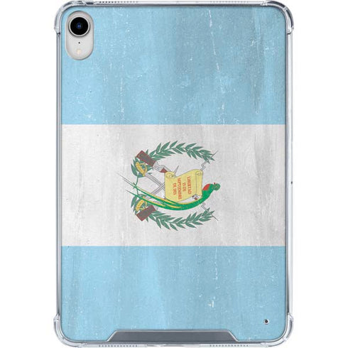 Guatemala Flag Distressed iPad 11th Gen (2025) Clear Case