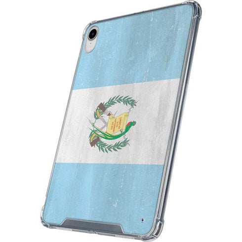 Guatemala Flag Distressed iPad 11th Gen (2025) Clear Case