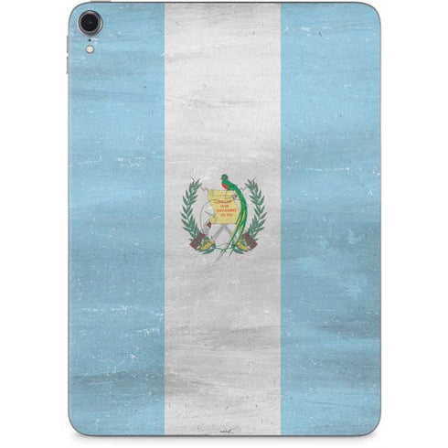 Guatemala Flag Distressed Apple iPad Pro Skin