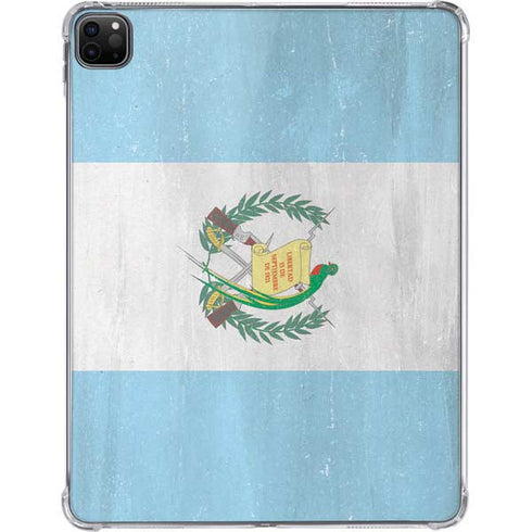 Guatemala Flag Distressed iPad Pro 11in (2024) Clear Case