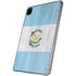 Guatemala Flag Distressed iPad Pro 11in (2024) Clear Case
