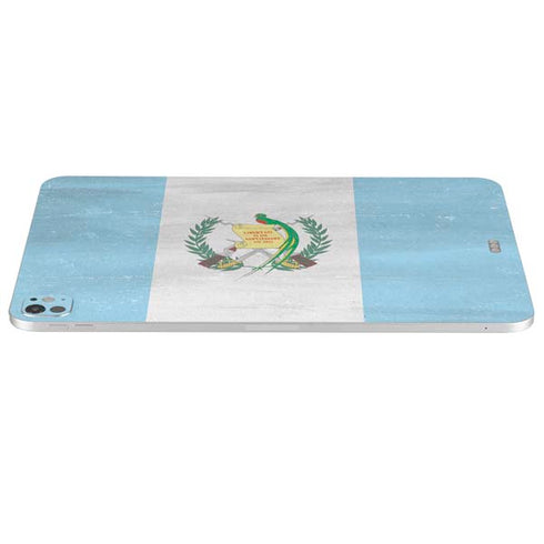 Guatemala Flag Distressed iPad Pro 13in M4 (2024) Skin