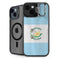Guatemala Flag Distressed iPhone 14 Plus Kickstand Case
