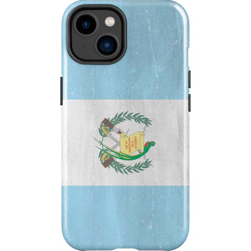 Guatemala Flag Distressed iPhone 15 Impact Case