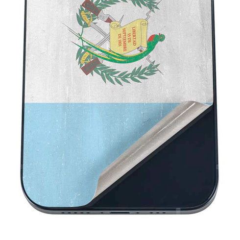 Guatemala Flag Distressed iPhone 16 Skin