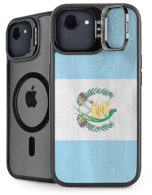 Guatemala Flag Distressed iPhone 16e Kickstand Case