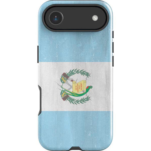Guatemala Flag Distressed iPhone 17 Air Impact Case