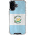 Guatemala Flag Distressed iPhone 17 Clear Case