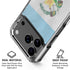 Guatemala Flag Distressed iPhone 18 Pro Clear Case