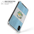 Guatemala Flag Distressed iPhone X/XS Clear Case