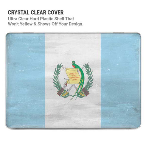 Guatemala Flag Distressed MacBook Pro 13in M1 (2021) Case plus Skin