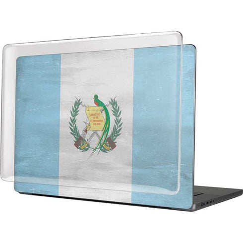 Guatemala Flag Distressed MacBook Cases