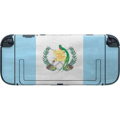Guatemala Flag Distressed Nintendo Switch 2 (2025) with Joy-Con Skin