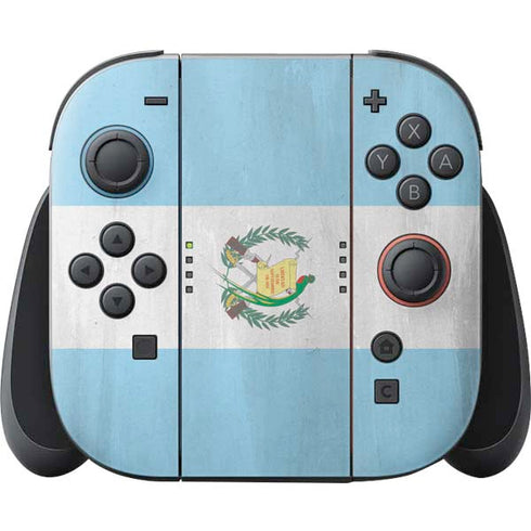 Guatemala Flag Distressed Nintendo Switch 2 (2025) Joy-Con Controller Skin