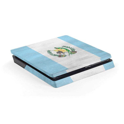 Guatemala Flag Distressed PS4 Slim Skin