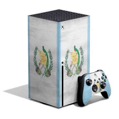 Guatemala Flag Distressed Xbox Series X Skins