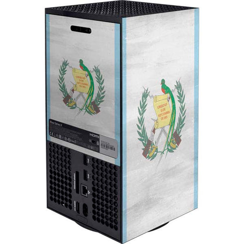 Guatemala Flag Distressed XBox Series X Digital Edition Bundle Skin