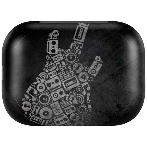 Guitar Pattern Amazon Echo Buds Skin