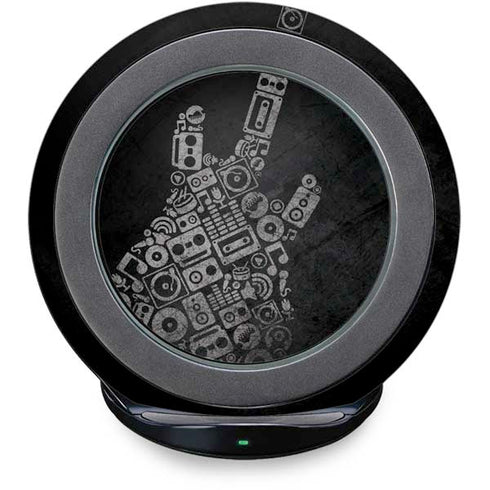 Guitar Pattern Fast Charge Wireless Charging Stand Skin