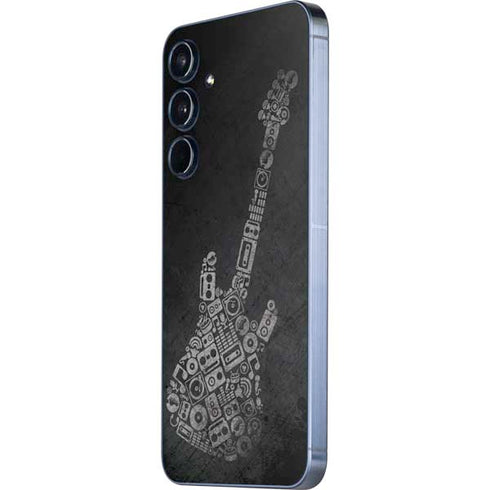 Guitar Pattern Galaxy A35 5G Skin