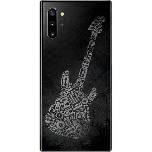 Guitar Pattern Galaxy Note 10 Plus Skin