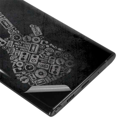Guitar Pattern Galaxy Note 10 Plus Skin