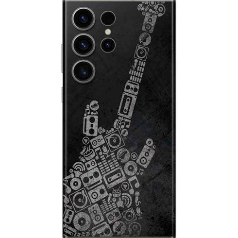 Guitar Pattern Galaxy Skins