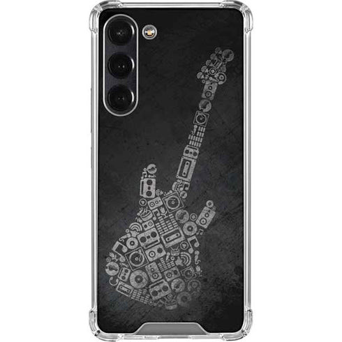 Guitar Pattern Galaxy S24 FE Clear Case