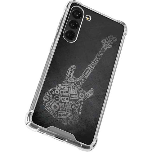 Guitar Pattern Galaxy S24 FE Clear Case